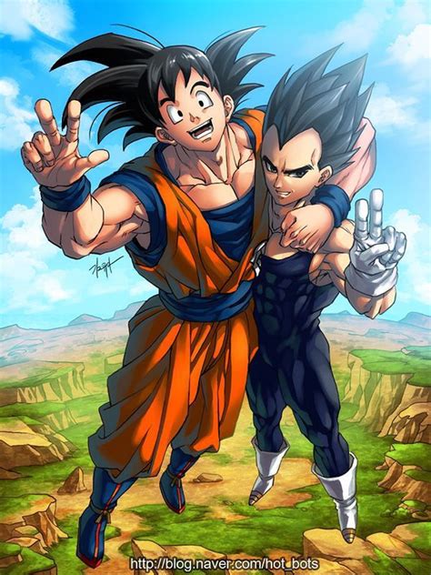 Goku And Vegeta Dragon Ball Z Dragon Ball Super Manga Anime Anime Art
