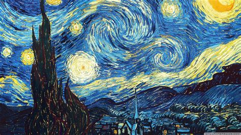 Vincent Van Gogh The Starry Night Desktop Wallpapers Top Free Vincent