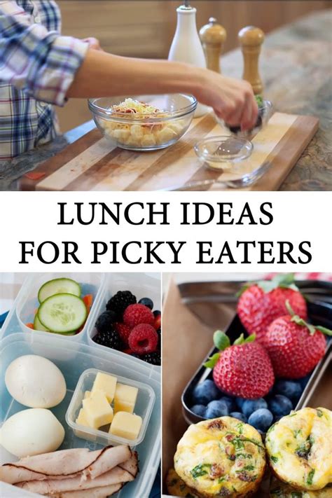 They usually do ok with salty and sweet foods. Healthy Preschool Lunch Ideas For Picky Eaters in 2020 ...