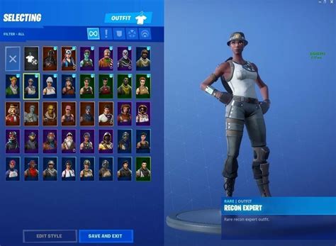 Selling Stacked Fortnite Account Renegade Raider Recon Expert Bk