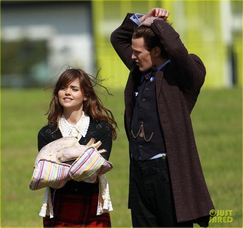 Matt Smith Films Doctor Who Christmas Special With Jenna Coleman