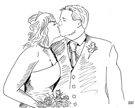 Marriage Couple Drawing At Getdrawings Free Download