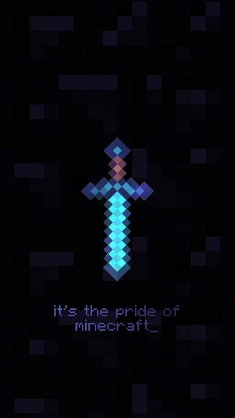 Diamond Sword Is Not Just A Sword Its A Responsibility Cool Anime