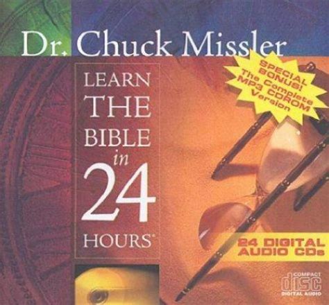 Learn The Bible In 24 Hours By Chuck Missler 2002 Compact Disc For