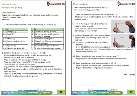 Grade 5 Natural Science Technology Nst Term 3 Oxford Textbook Grade 5