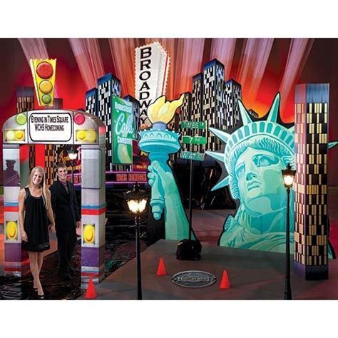 Times Square Theme Decorating Kit Prom Ideas Event Ideas New York Theme Party