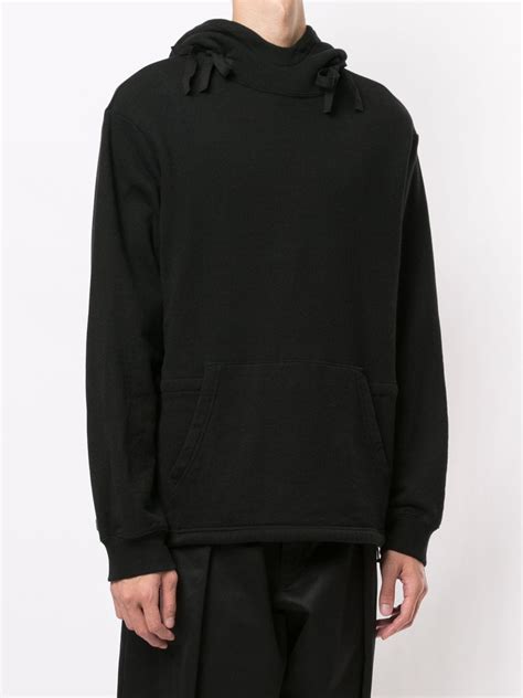 Undercover Long Sleeved Pouch Pocket Hoodie Farfetch