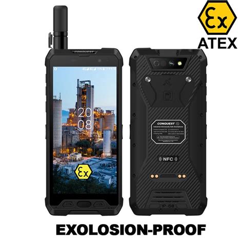 Conquest S16 Atex Explosion Proof Android Rugged Phone Ip68