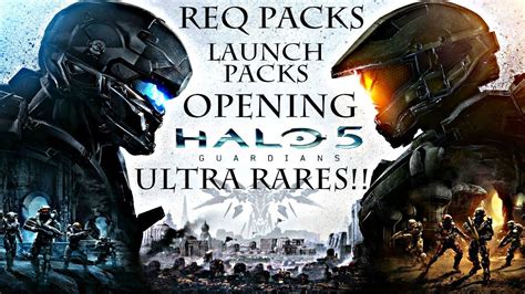 Halo 5 Guardians Req Packs Opening Starting Launch Packs Youtube
