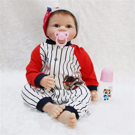 Buy 55cm Soft Body Silicone Reborn Baby Doll Toy