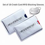 Images of Rfid Blocking Credit Card Sleeves