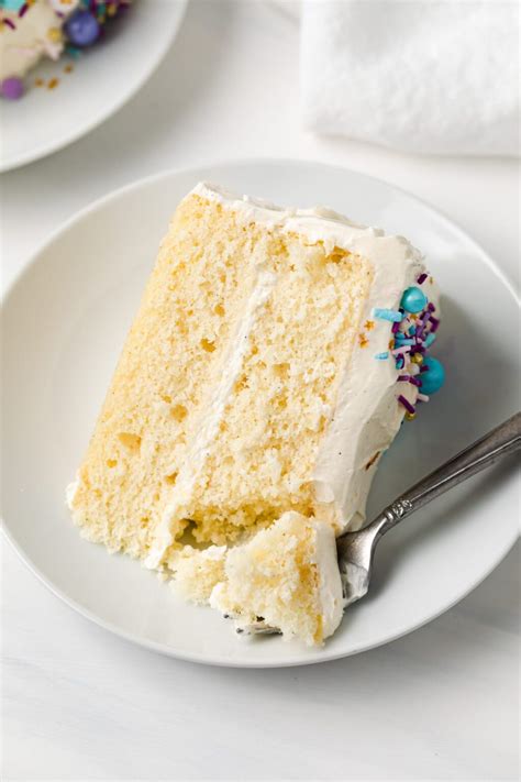 Moist Vanilla Cake Recipe Baked By An Introvert