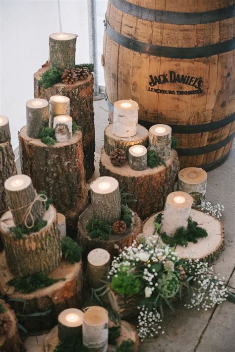 50 Tree Stumps Wedding Ideas For Rustic Country Weddings Deer Pearl
