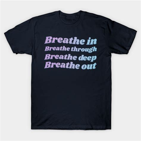 Breathe In Breathe Through Taylor Swift Lyric Mint Rose T Shirt