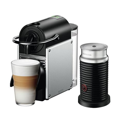 Nespresso Pixie Original Espresso Machine With Aeroccino Milk Frother