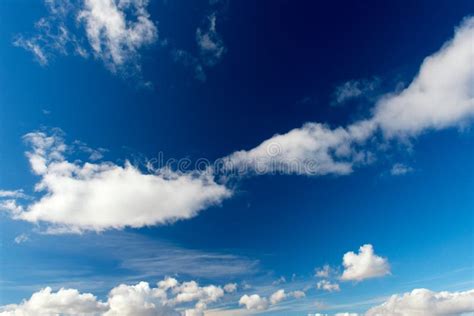 Dramatic Blue Sky Stock Image Image Of Cloudiness Nebulosity 35188021