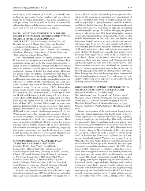 Pdf Racial And Ethnic Differences In The Life Course Influences Of Socioeconomic Status On