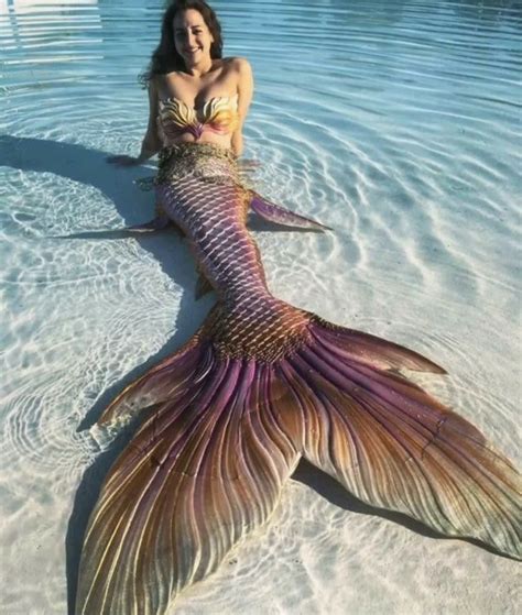 Sexy Goldtail Mermaid On The Beach Mermaid Pictures Realistic