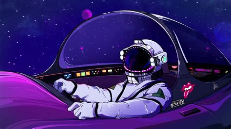 Spaceman In Spaceship Live Wallpaper Youtube