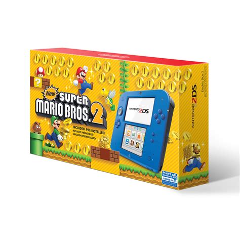 Nintendo ds roms nintendo ds emulators. Nintendo 2DS Consola Electric Blue + New Super Mario Bros 2 | Costco México