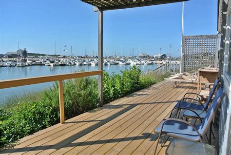 Waterfront Deck With Plenty Of Seating