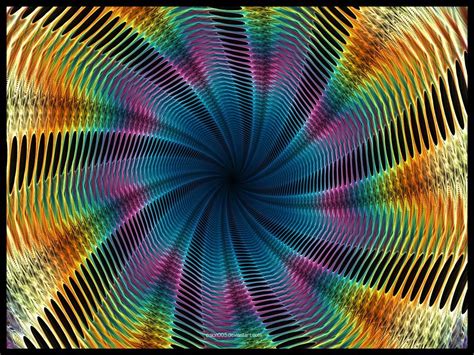 Psychedelic Tunnel II Cool Optical Illusions Optical Illusions Art Optical Illusions