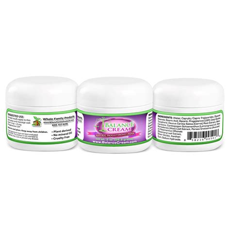 Balance Cream Natural Progesterone Best Progesterone Cream For