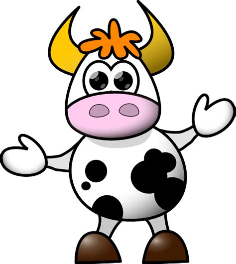 Cow Clipart And Animations Free Graphics Of Cows And Bulls