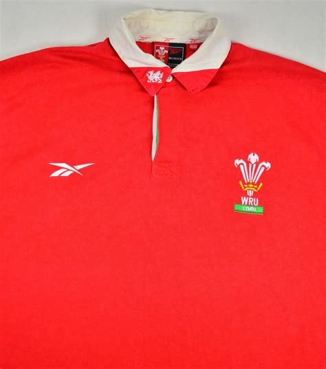Wales 1990 jersey cymru rugby league shirt by umbro mens size xl. WALES RUGBY REEBOK SHIRT XL Rugby \ Rugby Union \ Wales ...