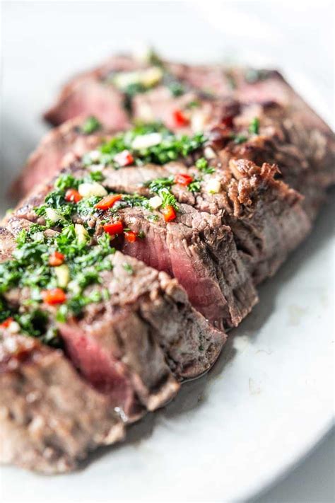 Chimichurri With Steak Recipe Steak Frites With Chimichurri Sauce Recipe How To Make The Best