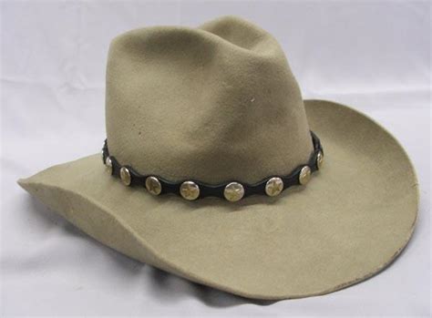 Vintage Stetson Cowboy Hat Texas Star Hat Band