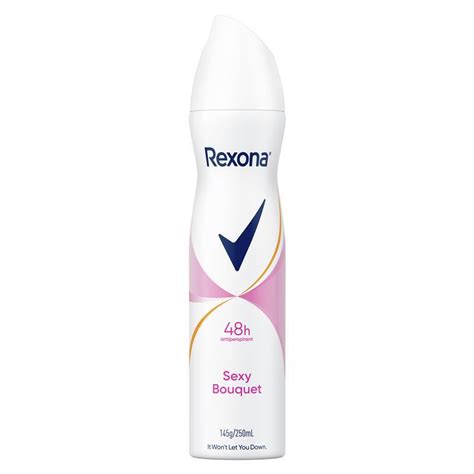 Buy REXONA Women Antiperspirant Aerosol Deodorant Sexy Bouquet 250mL