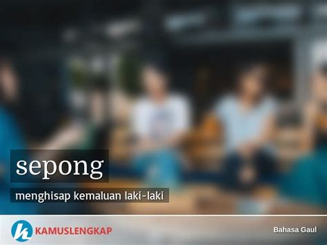 Arti Kata Sepong Dalam Kamus Bahasa Gaul Indonesia Indonesian Slang