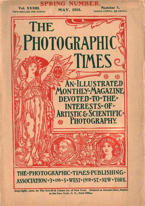 Cover The Photographic Times 1901 Photoseed