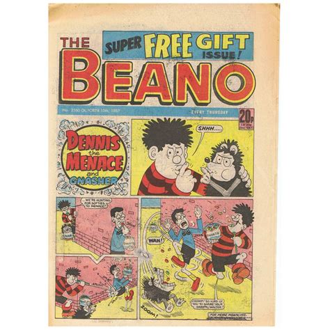 10th October 1987 Buy Now The Beano Issue 2360