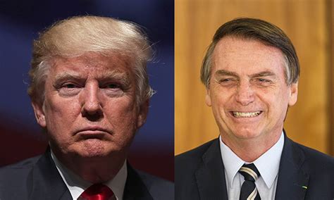 Bolsonaro E Trump Se Aproximam Também Na Condução Do Governo Época