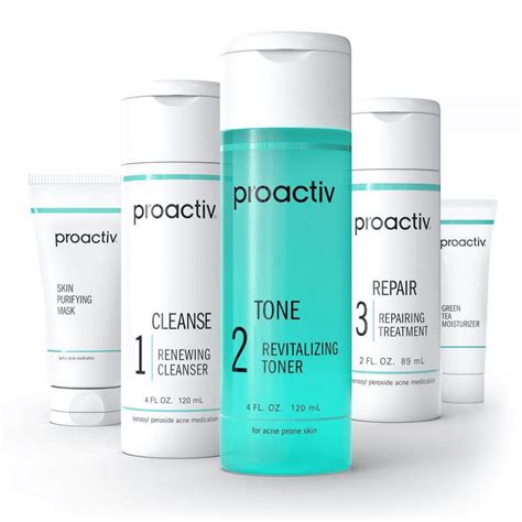 Proactiv 3 Step Acne Treatment Benzoyl Peroxide Face Wash Repairing Acne Spot Treatment For