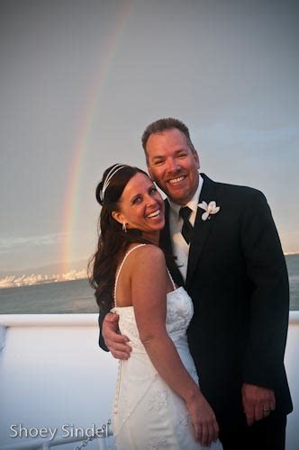 Double Rainbow Wedding Shoey Sindel Photography