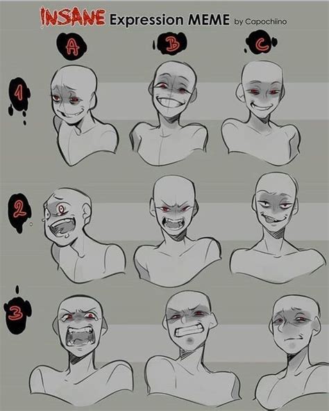 Referencias Para Dibujos Expresiones Faciales Iv Drawing Face