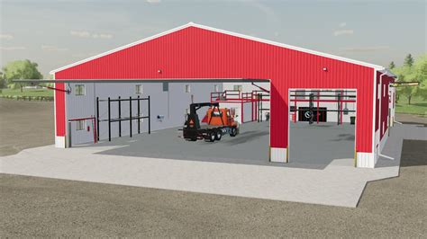 Fs Build A Huge Garage Farming Simulator Mods Youtube
