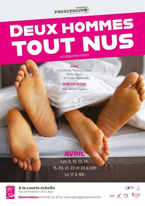 Deux Hommes Tout Nus De Sébastien Thiery Théâtre Proscenium À La