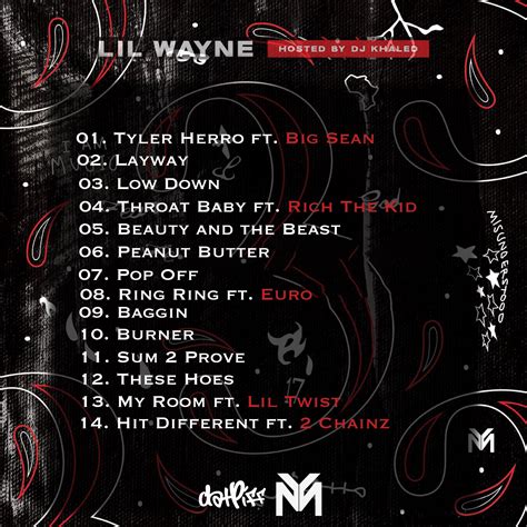 Lil Wayne No Ceilings 3 Deluxe Album Stream Realmajor