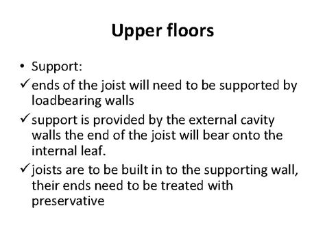 Fbe 03 Building Construction Science Lecture 3 Floor