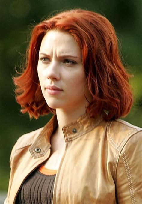 Junko miyashita woman with red hair. Scarlett Johansson, Red Hair - The Hollywood Gossip