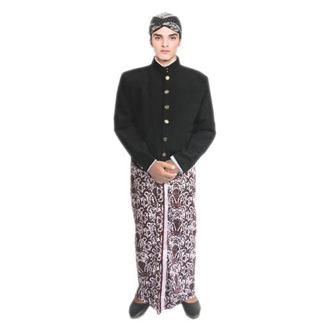 Javanese Mens Traditional Clothes Beskap Among Javanese Mens