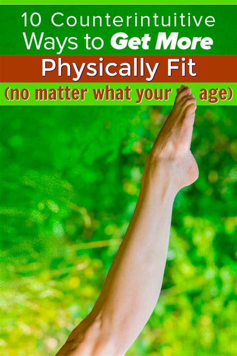 10 Counterintuitive Ways To Get More Physically Fit After 50 Physical