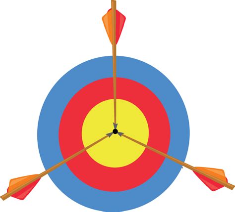 Arrow Target Target Archery Clipart Large Size Png Image Pikpng