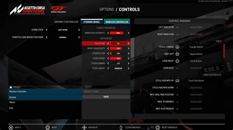 Result Wear Out Funnel Assetto Corsa Xbox Controller Settings Concise