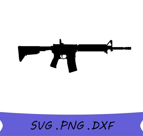 AR SVG AR SVG Gun Svg M Svg M Svg Gun Vector Ar Clip