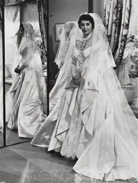 Elizabeth Taylor Wedding Dress Elizabeth Taylor S First Wedding Gown Sells For 188 175 At
